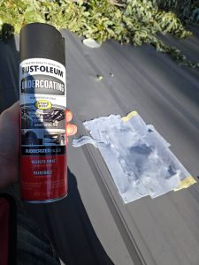 Tape spray