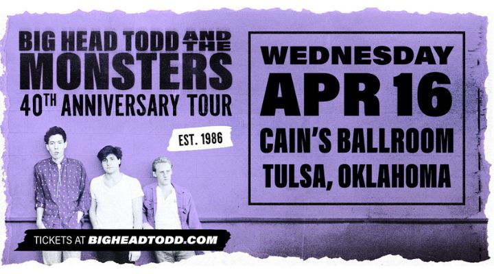 Big Head Todd And The Monsters In Tulsa