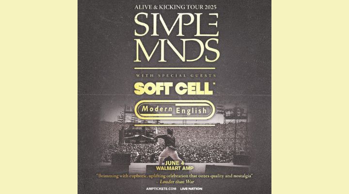 Simple Minds With Soft Cell And Modern English In Rogers