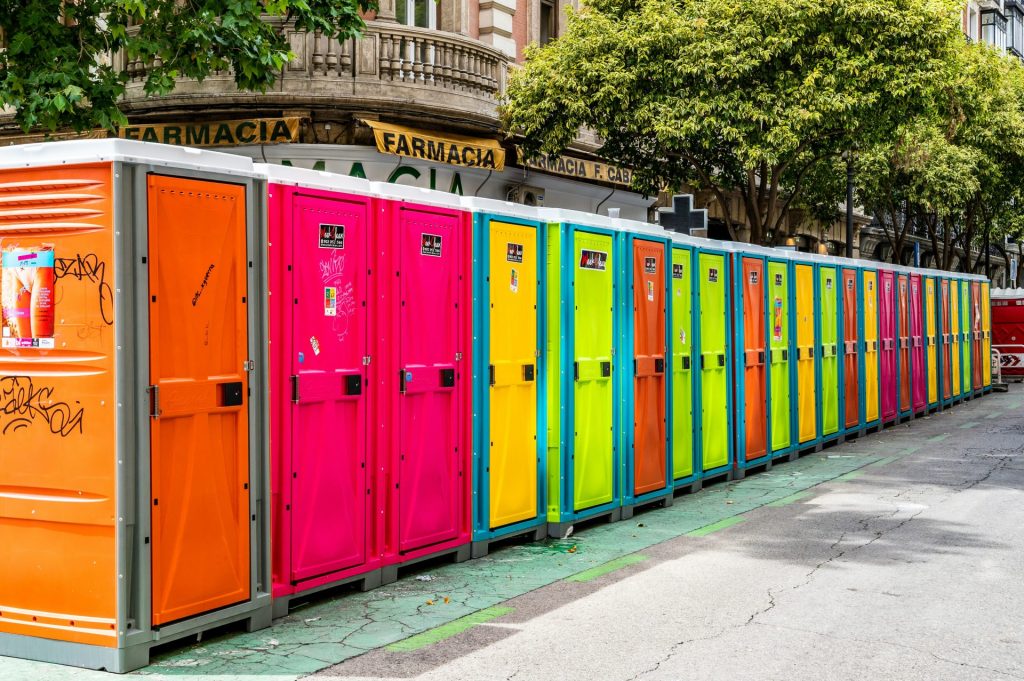 Thieves Steal 13 Porta Potties