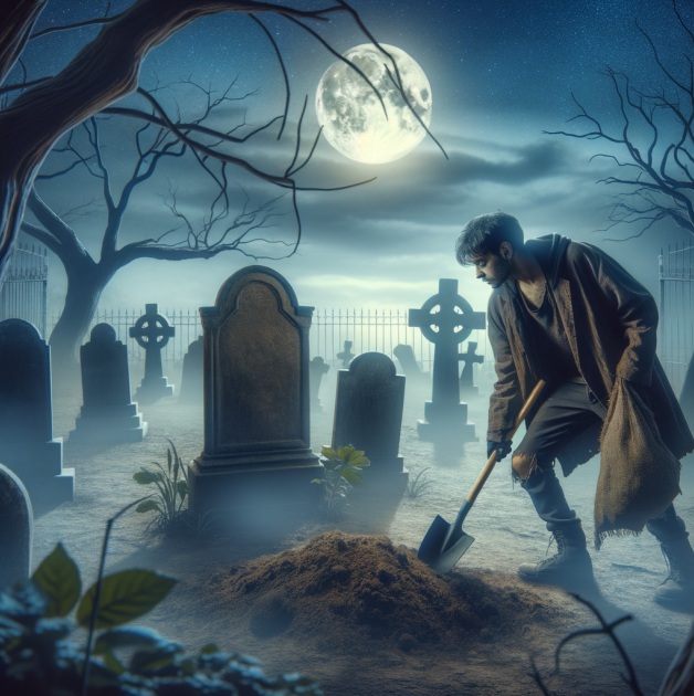 Gravedigger Turns Graverobber