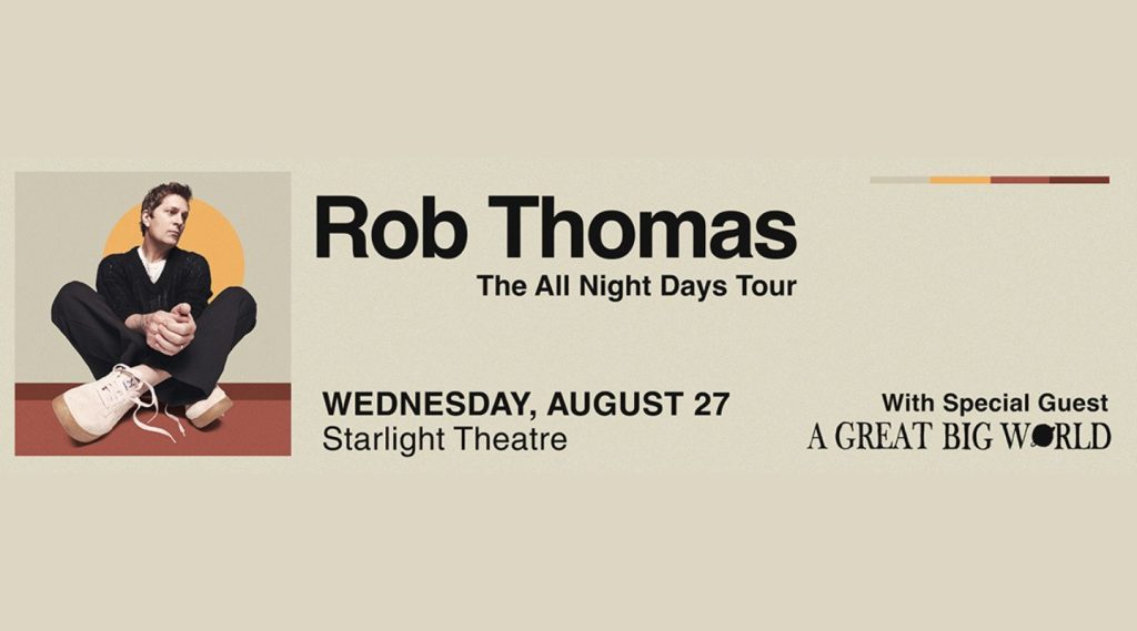 Rob Thomas In Kansas City