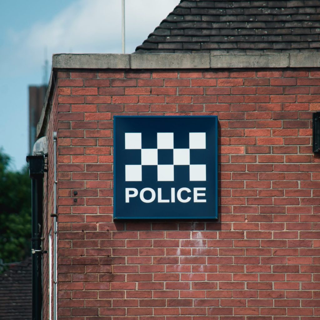 Man Breaks Into Police Station