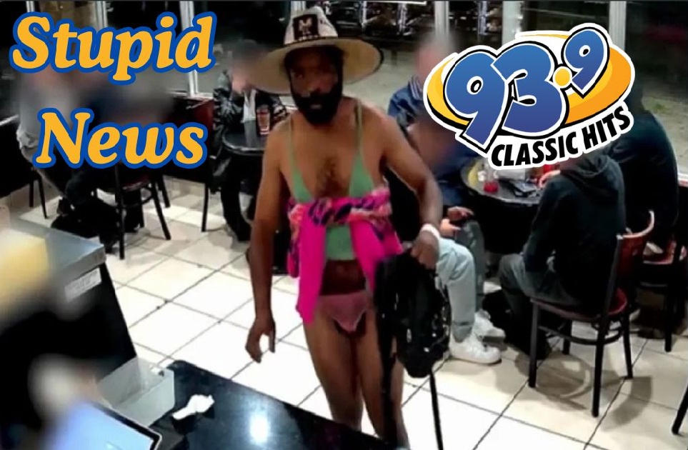 Man Robs Donut Shop In Bikini