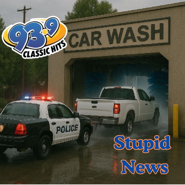 Police Chase Ends In Car Wash