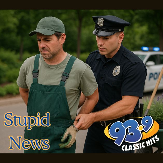 Police Arrest Man For Gardening