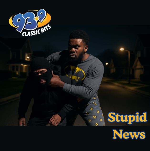 Man in Batman PJs Busts Burglar