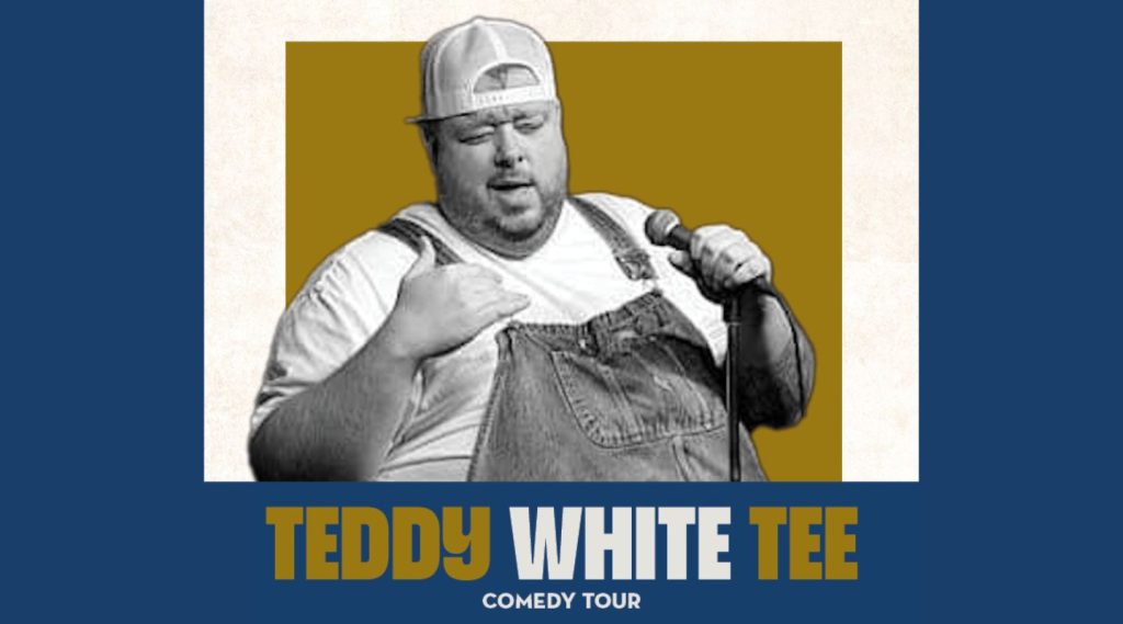 Teddy White Tee At Kansas Crossing Casino