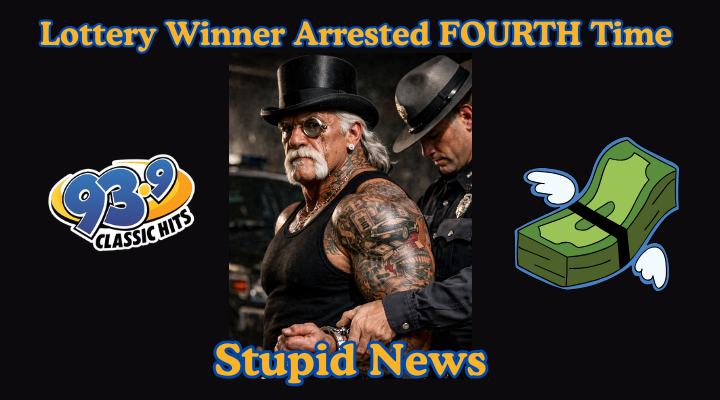 Lottery Jackpot Winner Arrested for FOURT...