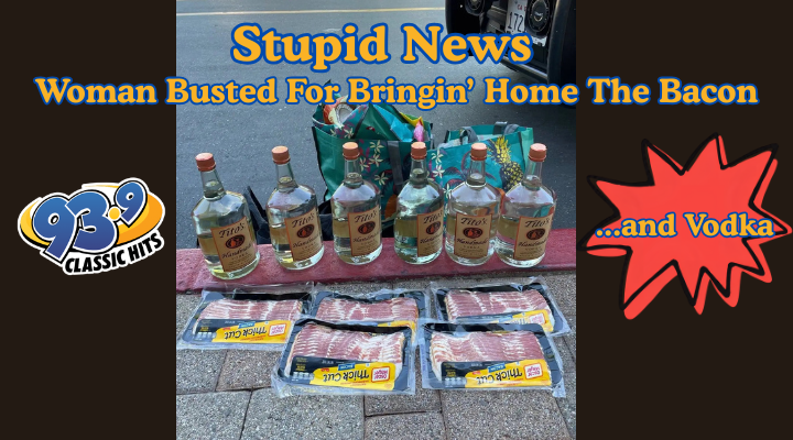 Busted For Bringing Home The Bacon… and V...