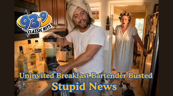 Uninvited Breakfast Bartender Busted
