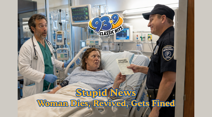 Woman Dies, Revived, Gets Fined